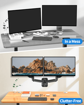 Soporte de pared para monitor dual para 2 monitores máx. de 32'' MU2004