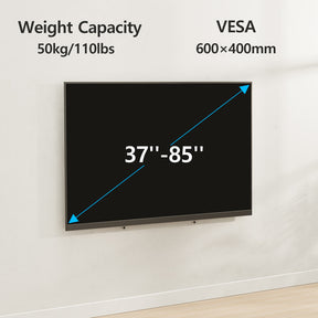 Soporte de pared TV inclinable para televisores de 37''-82'' MU0016