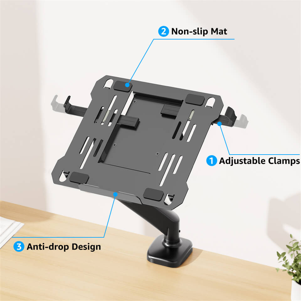 MOUNTUP Wall Keyboard Tray Swivel Keypad Tray MUA2201