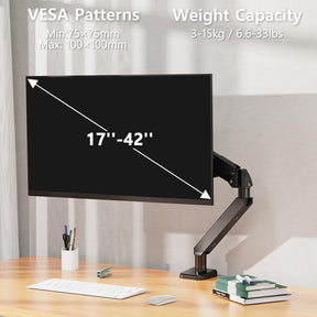 Kopie der Einzelmonitor-Tischhalterung für 22-Zoll-42-Zoll-Monitore MUA7005