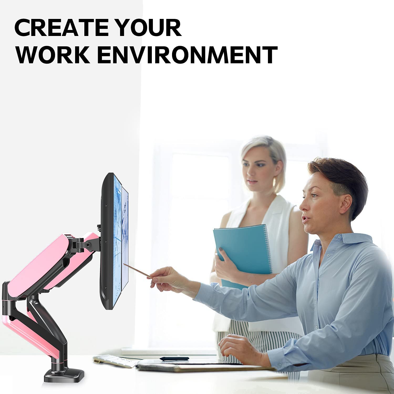 create an ergonomic work space
