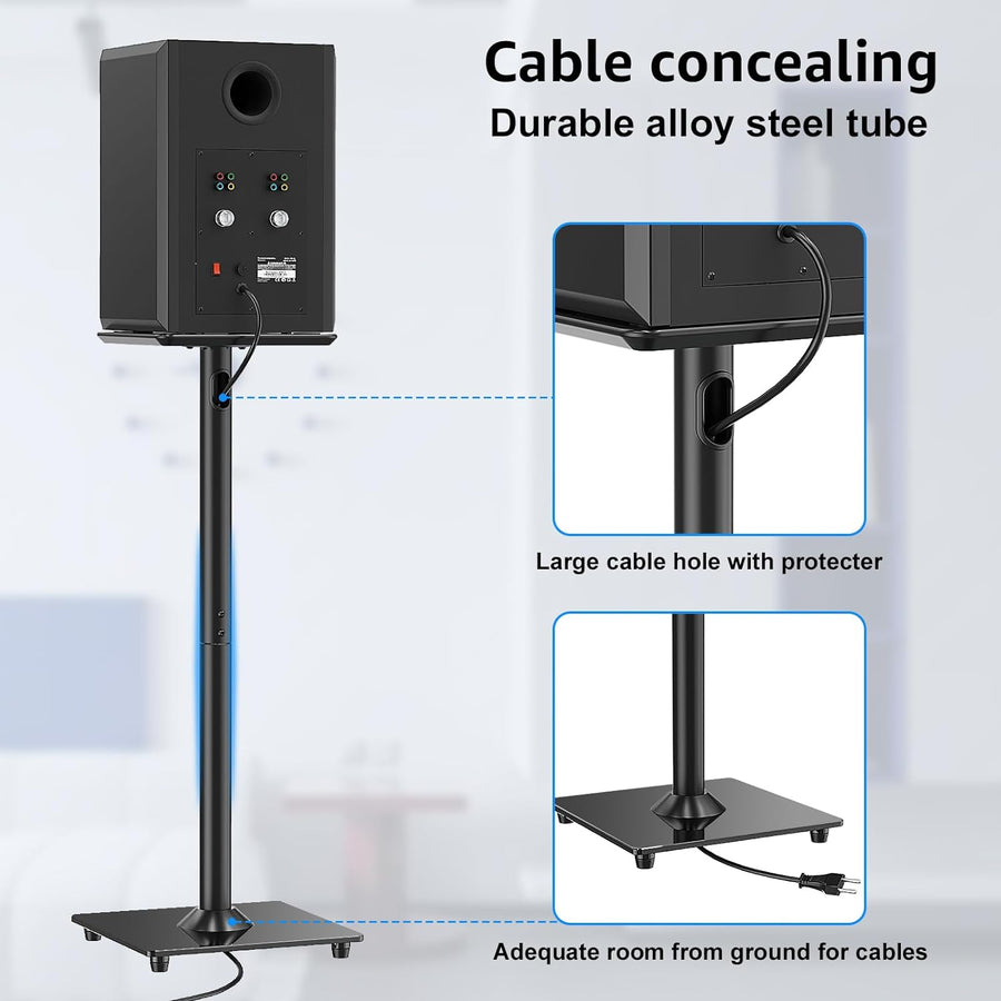 MOUNTUP Universal Speaker Stands Pair for Surround Sound MU9132