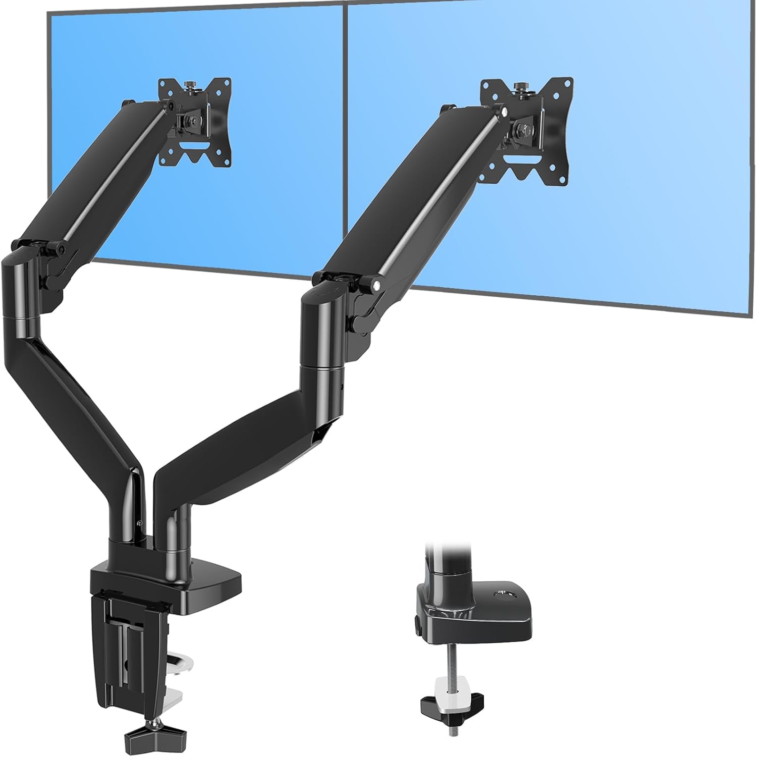 Dual Monitor Ultrawide Desk Mount for 2 Max 35'' Monitors MU0033