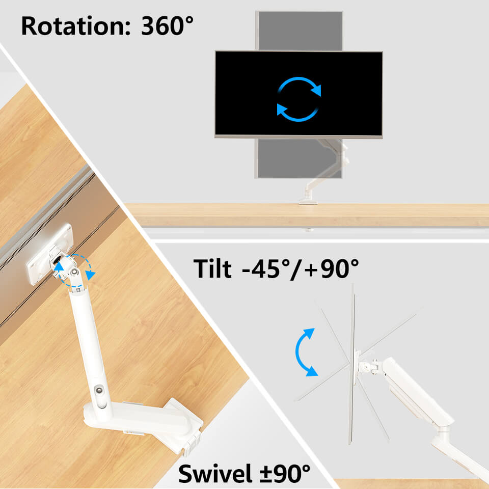 Soporte de escritorio para monitor único para monitores de 13''-32'' MP0004