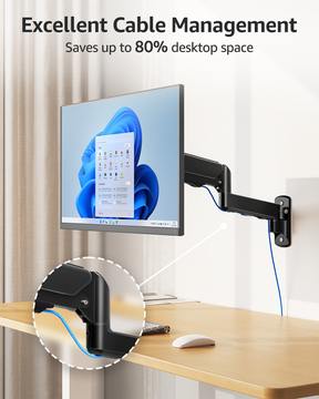 Single Monitor Wall Mount for Max 32'' Monitors MU2003