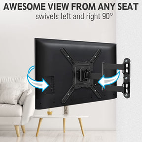 swivel TV mount for a better view from any seats