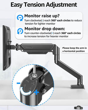 Soporte de escritorio para monitor doble para monitores de máximo 32'' MP0005