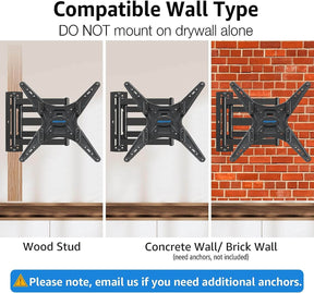 corner tv mount wall type