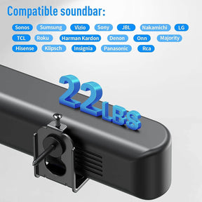 Universelle Soundbar-Wandhalterung MUS-9101B