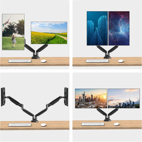 Dual Monitor Ultrawide Desk Mount for 2 Max 35'' Monitors MU0033