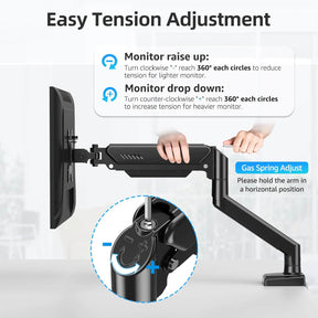 Soporte de escritorio para monitor único para monitores de 13''-32'' MP0004