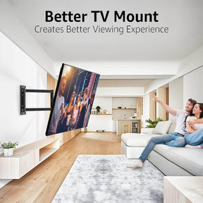corner tv mount optimal viewing
