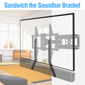 Soundbar Mount Sound Bar TV Bracket MUS-9120