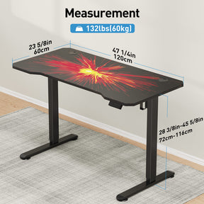 Stand Up Desk Electric Gaming Desk Customizable Desk Mat MUD1501