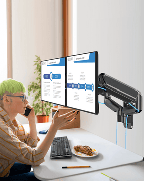 Soporte de pared para monitor dual para 2 monitores máx. de 32'' MU2004