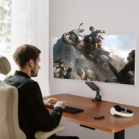 Einzelmonitor-Ultrawide-Tischhalterung für 19-Zoll-49-Zoll-Monitore MU7011