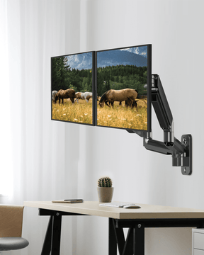 Soporte de pared para monitor dual para 2 monitores máx. de 32'' MU2004
