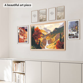 VueFrame TV Frames Deco Alloy Bezel Only for Samsung The Frame TVs, Modern & Minimalist Styles from TV to Art, Interchangeable Bezels for Home Decor, Easy Installation