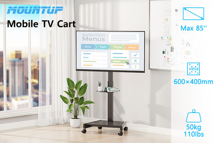 37''- 85'' Mobile TV Mount & TV Cart MUT1111