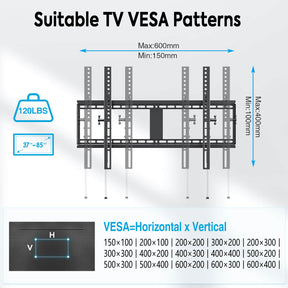 Tilting TV Wall Mount for 37''-85'' TVs MUT0016