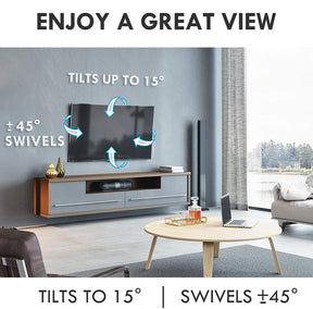 enjoy a great view with 70 inch TV wall mount
