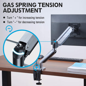 gas spring tension adjustment