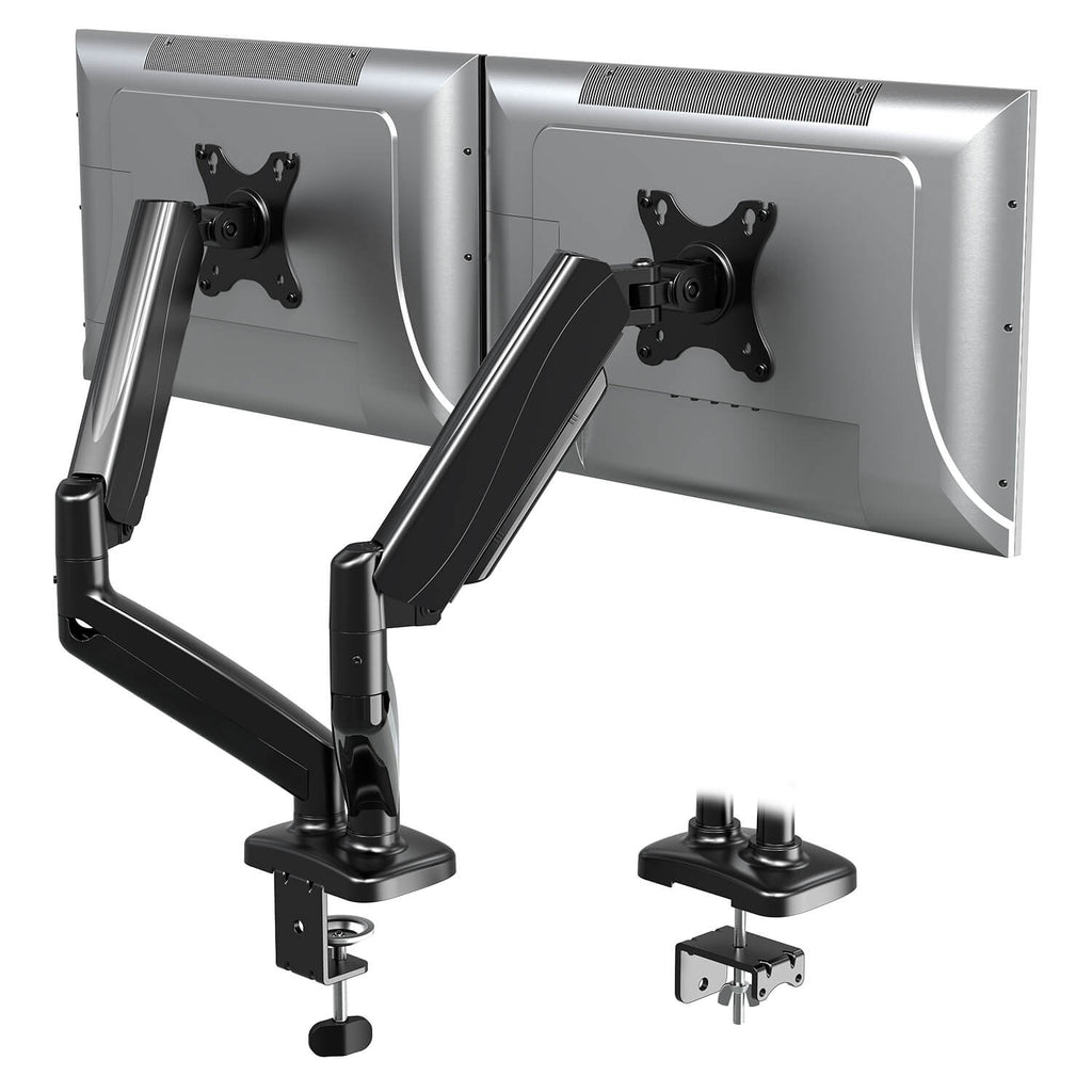 Mountup Single Monitor Desk Mount - Adjustable Gas Spring Monitor Arm, VESA  Mount with C Clamp, Mounting Base, Computer Monitor Stand for Screens up to  27 : : Computer & Accessories