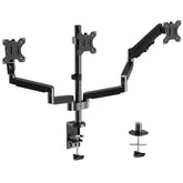 Triple Monitor Mount for 17''-27'' Monitors