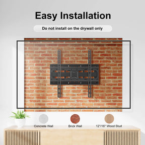 full motion tv wall mount easy to install