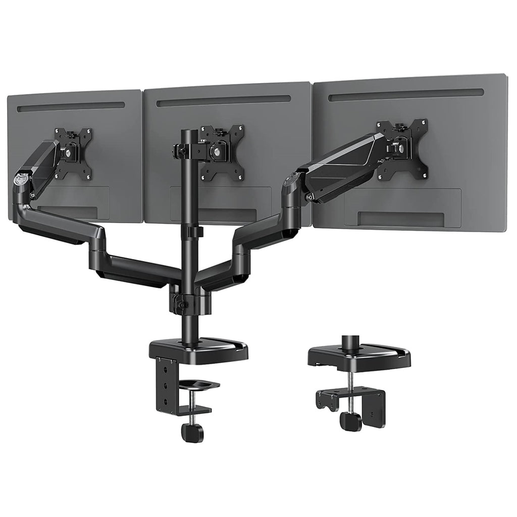Dreifach-Monitorständer-Tischhalterung für Monitore 27 Zoll - MOUNTUP
