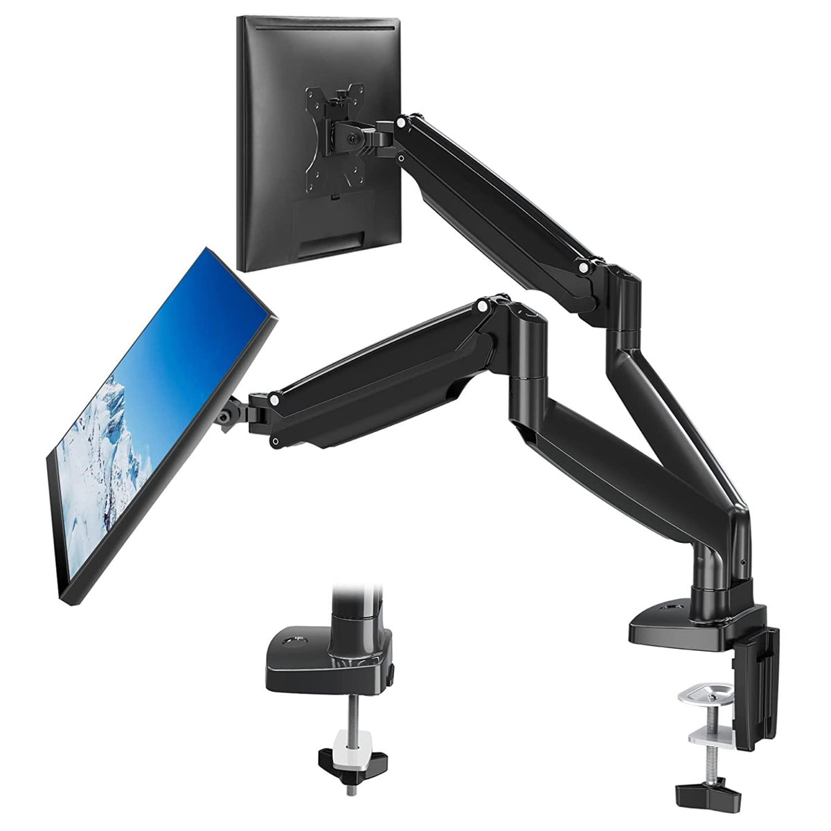 Dual Monitor Stands, Mounts & Arms – MOUNTUP