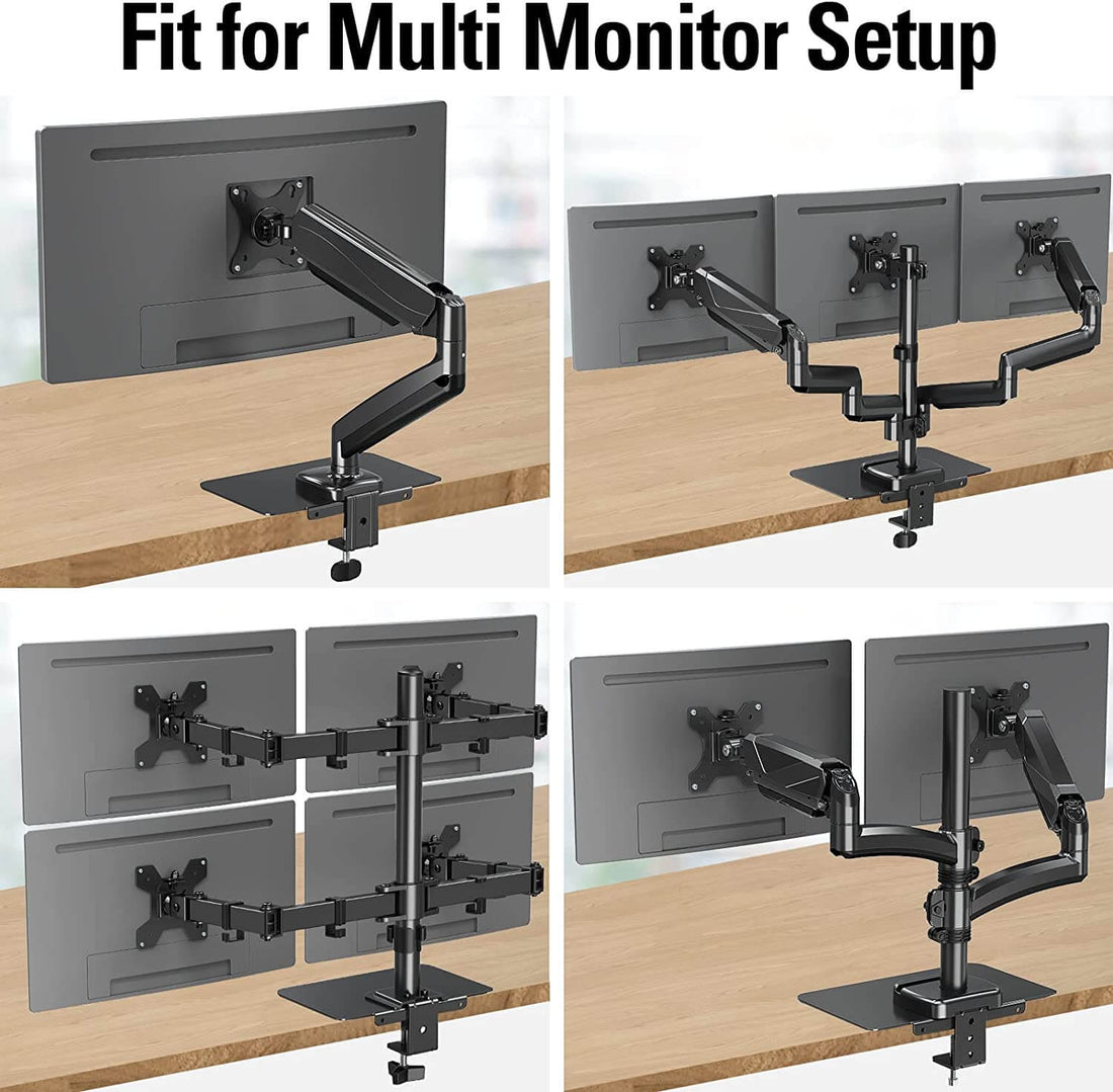 Monitor Arm Reinforcement Plate Desk Protect - MOUNTUP