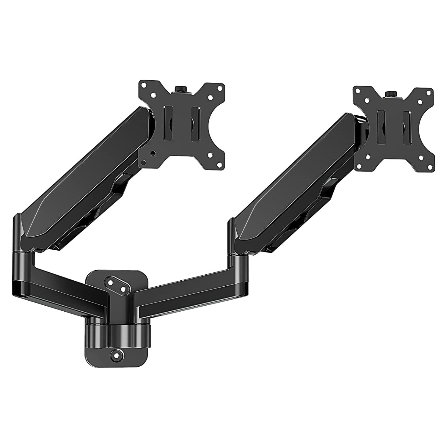 Dual Monitor Wall Mount Black for Two Monitors Max 32 inch - MOUNTUP